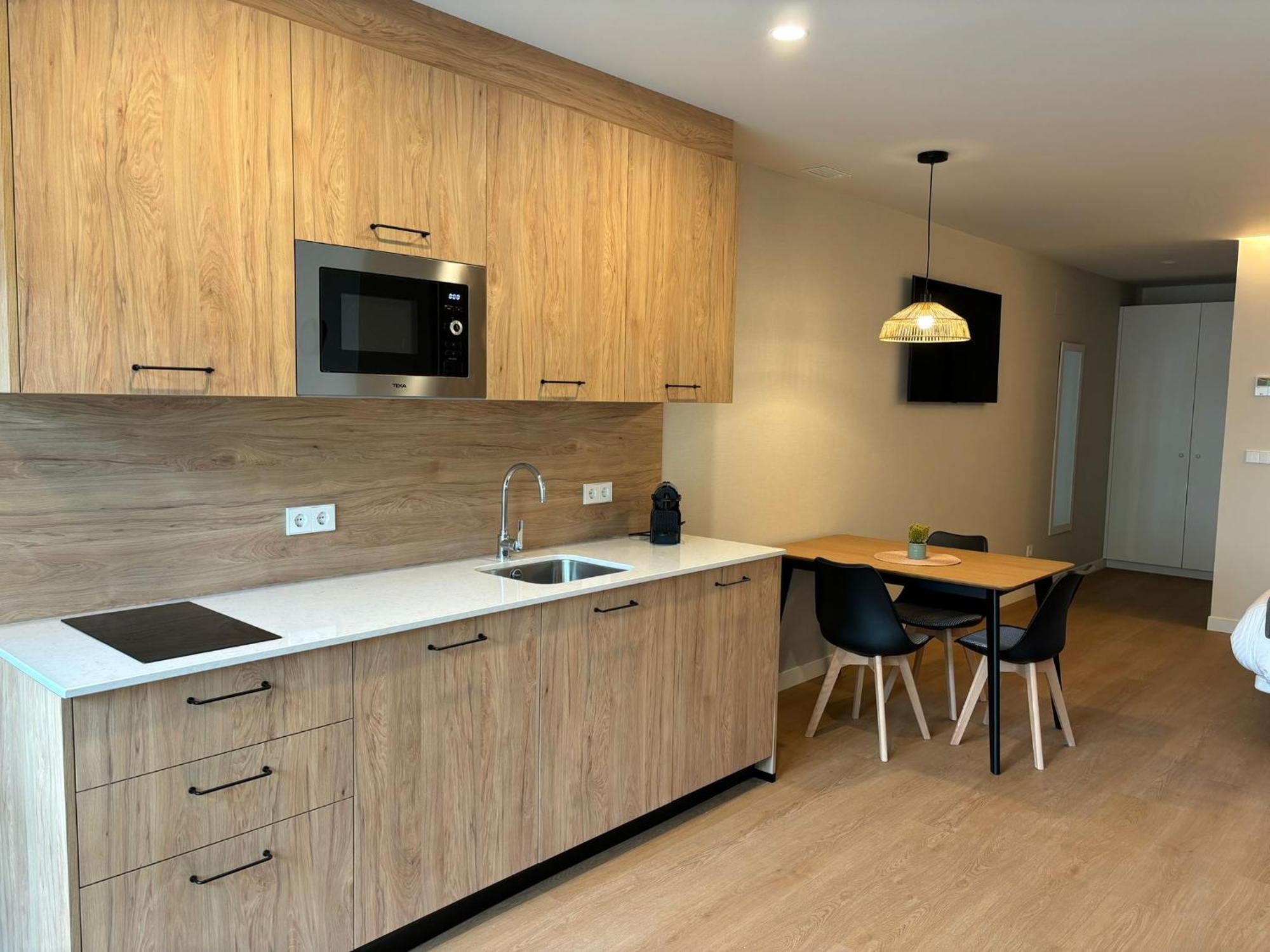 Apartamentos Joaquin Costa Santander Buitenkant foto